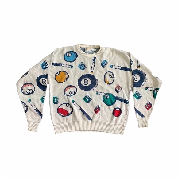 ISO London Fog Billiards Sweater !!